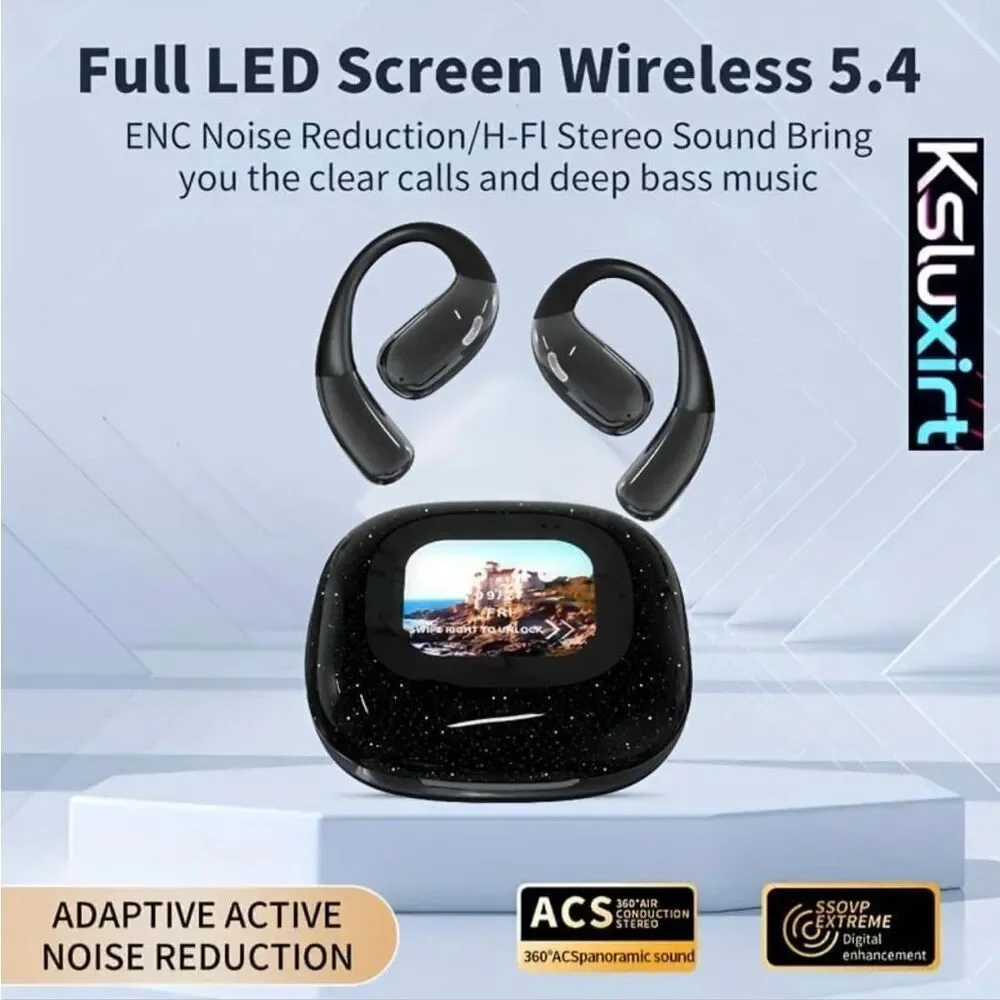 AI Translation Wireless Earphones, 3 in 1 Language 144 Languages (Black) new